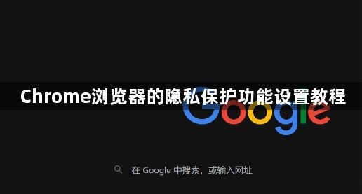 Chrome浏览器的隐私保护功能设置教程1
