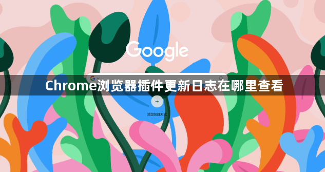 Chrome浏览器插件更新日志在哪里查看1
