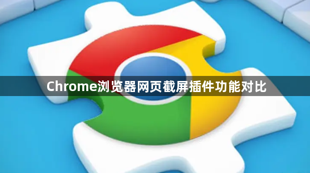 Chrome浏览器网页截屏插件功能对比1