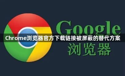 Chrome浏览器官方下载链接被屏蔽的替代方案1