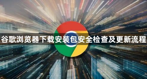 谷歌浏览器下载安装包安全检查及更新流程1
