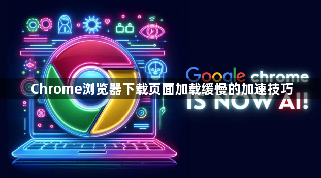 Chrome浏览器下载页面加载缓慢的加速技巧1