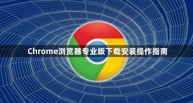 Chrome浏览器专业版下载安装操作指南1