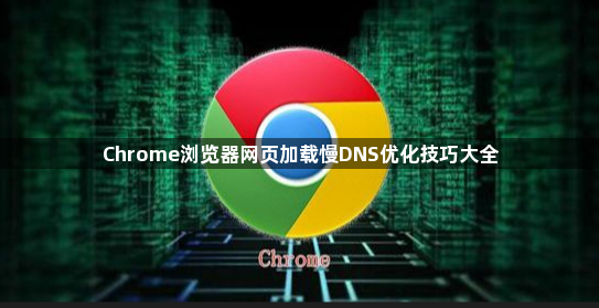 Chrome浏览器网页加载慢DNS优化技巧大全1
