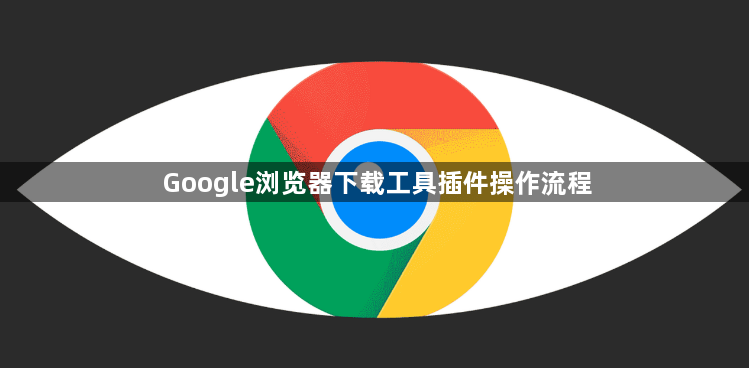 Google浏览器下载工具插件操作流程1