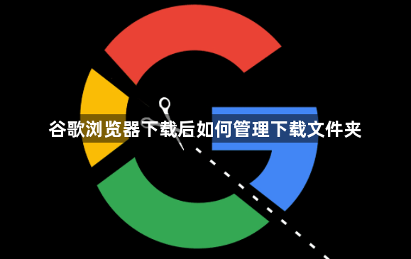 谷歌浏览器下载后如何管理下载文件夹1