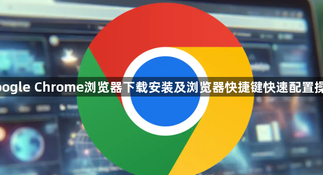 google Chrome浏览器下载安装及浏览器快捷键快速配置操作1