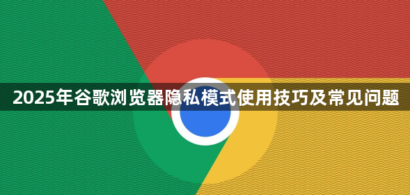 2025年谷歌浏览器隐私模式使用技巧及常见问题1
