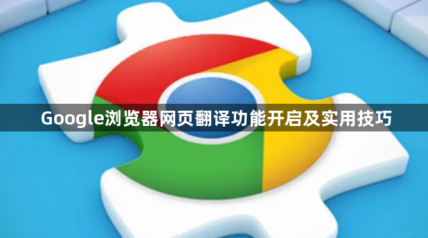 Google浏览器网页翻译功能开启及实用技巧1