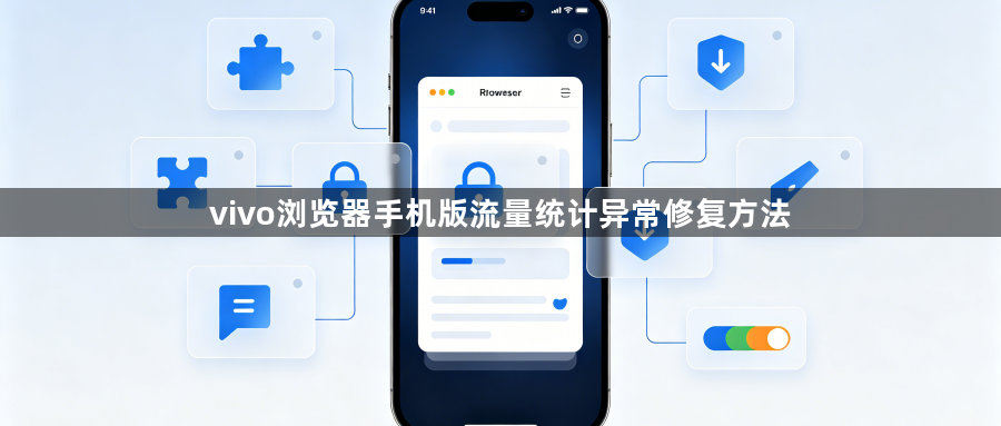 vivo浏览器手机版流量统计异常修复方法1