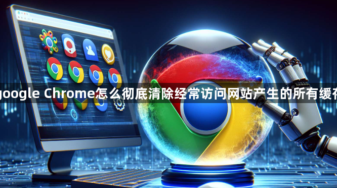 google Chrome怎么彻底清除经常访问网站产生的所有缓存1