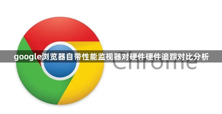 google浏览器自带性能监视器对硬件硬件追踪对比分析1