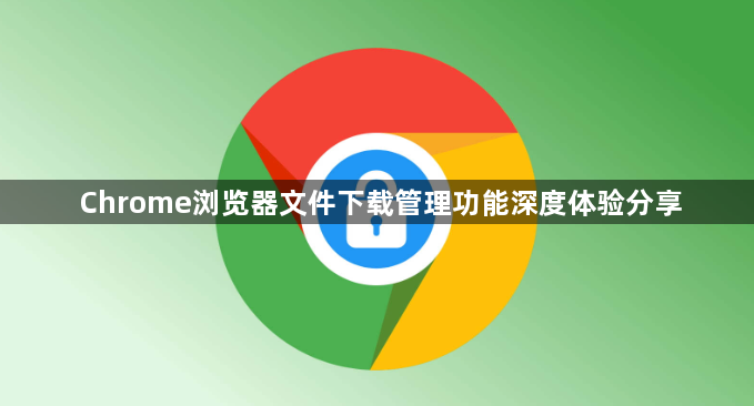 Chrome浏览器文件下载管理功能深度体验分享1