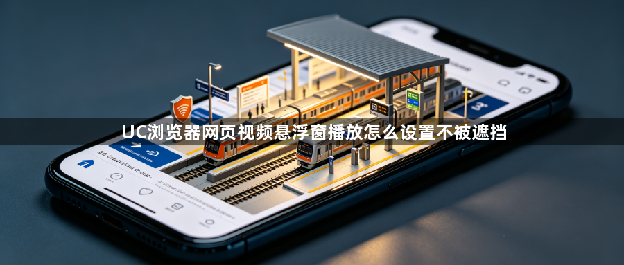 UC浏览器网页视频悬浮窗播放怎么设置不被遮挡1