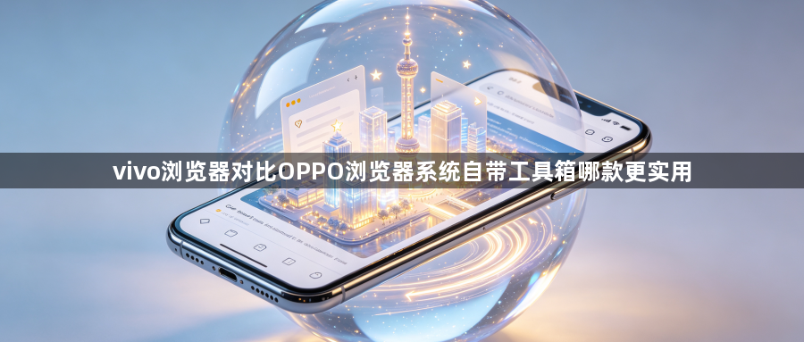 vivo浏览器对比OPPO浏览器系统自带工具箱哪款更实用1