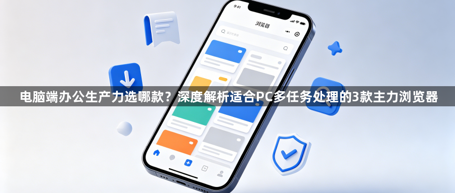 电脑端办公生产力选哪款？深度解析适合PC多任务处理的3款主力浏览器1
