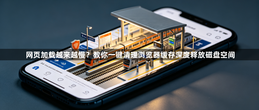 网页加载越来越慢?教你一键清理浏览器缓存深度释放磁盘空间1