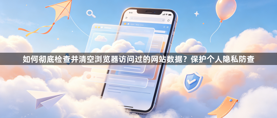 如何彻底检查并清空浏览器访问过的网站数据？保护个人隐私防查1