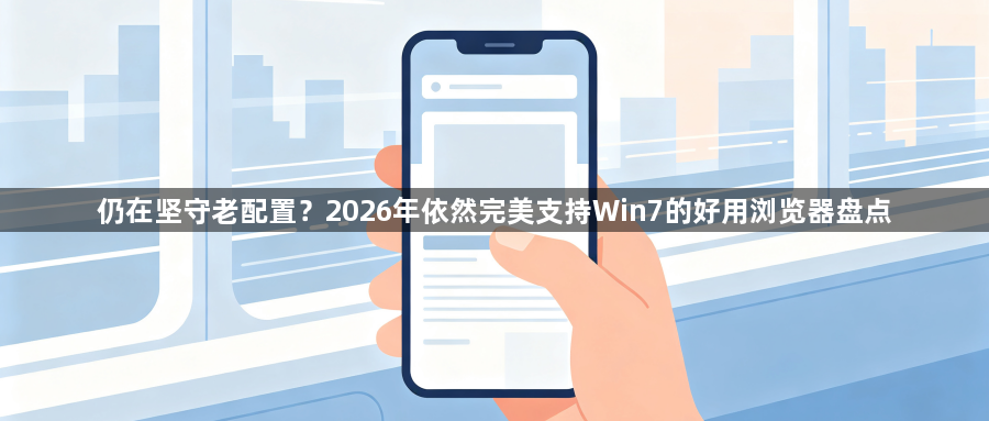 仍在坚守老配置?2026年依然完美支持Win7的好用浏览器盘点1
