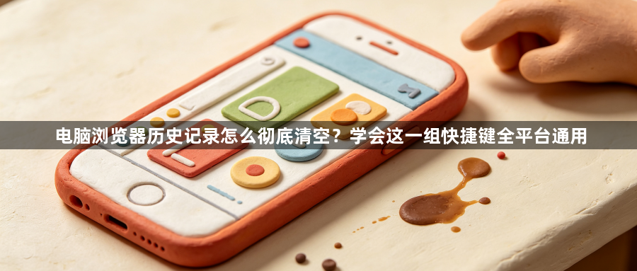 电脑浏览器历史记录怎么彻底清空?学会这一组快捷键全平台通用1