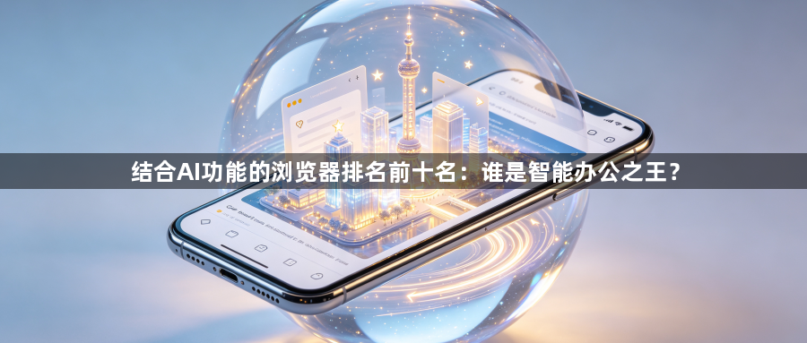 结合AI功能的浏览器排名前十名：谁是智能办公之王？1
