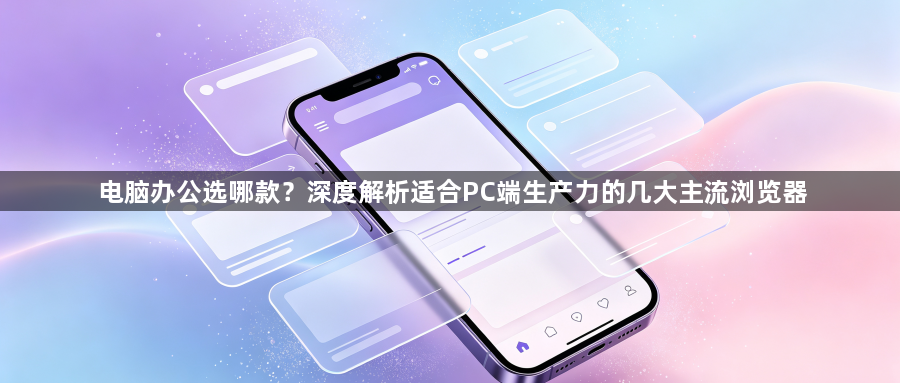 电脑办公选哪款?深度解析适合PC端生产力的几大主流浏览器1