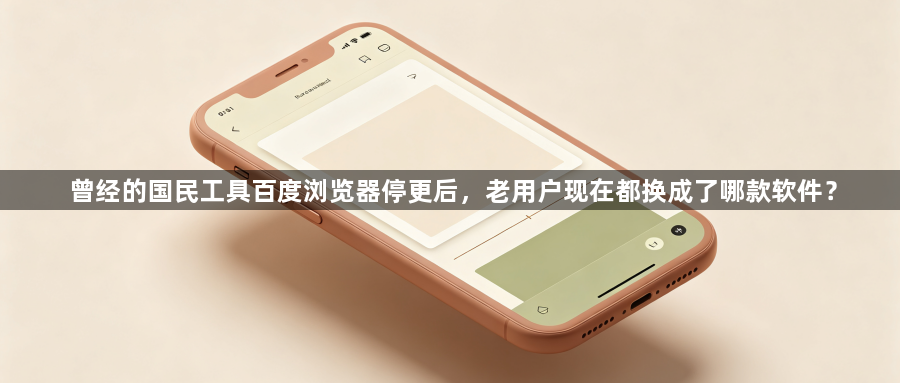 曾经的国民工具百度浏览器停更后,老用户现在都换成了哪款软件?1