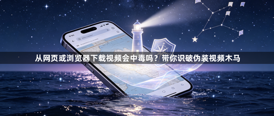 从网页或浏览器下载视频会中毒吗？带你识破伪装视频木马1