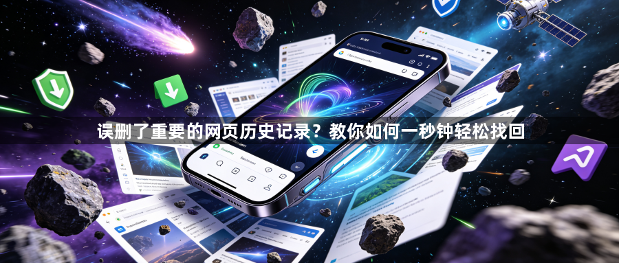 误删了重要的网页历史记录？教你如何一秒钟轻松找回1