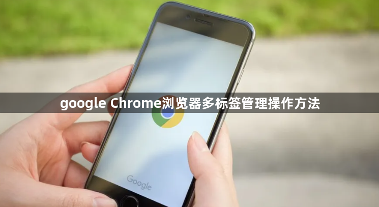 google Chrome浏览器多标签管理操作方法1