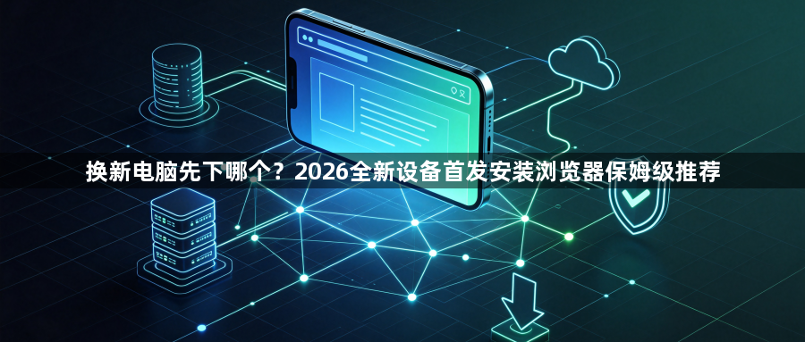 换新电脑先下哪个？2026全新设备首发安装浏览器保姆级推荐1